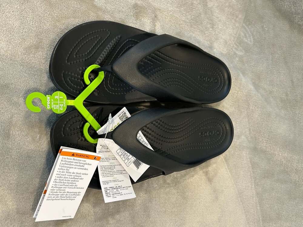 Crocs Women's Kadee II Flip W Black Sandals